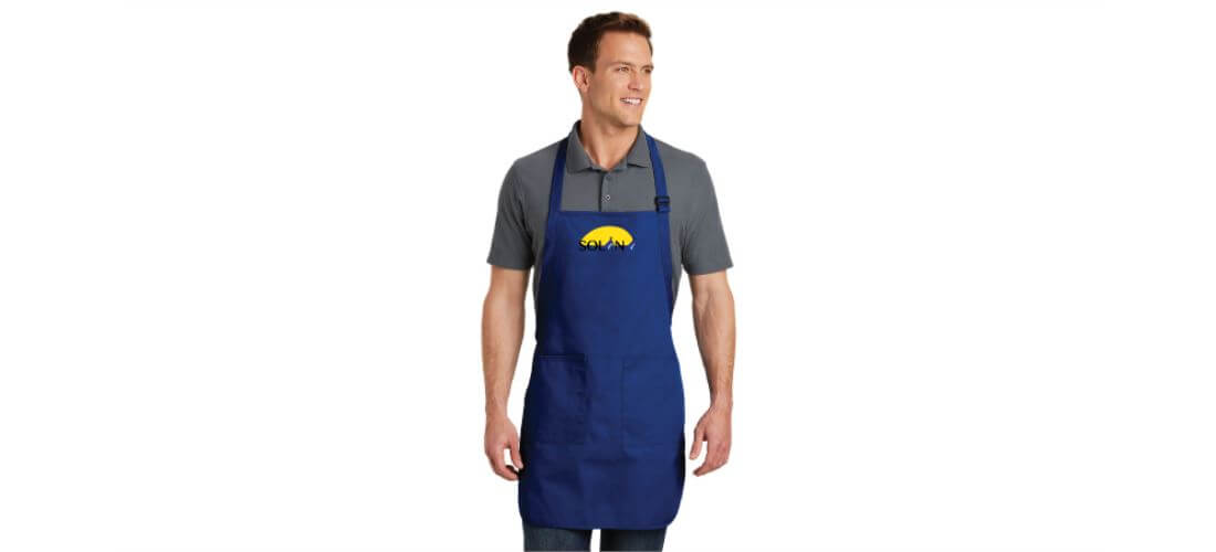 Port Authority® Full Length Apron w/ Pouch Pocket