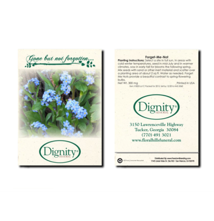 Forget-Me-Not Seed Packet