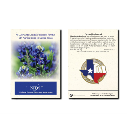 Texas Bluebonnet Seed Packet