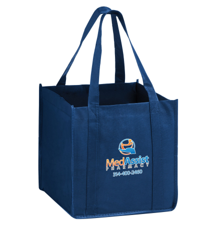 The Cube Tote Bag w/Insert and Full Color (10"x10"x10") - Color Evolution