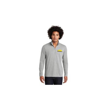 Sport-Tek® Men's PosiCharge® Tri-Blend Wicking 1/4-Zip Pullover Sweatshirt