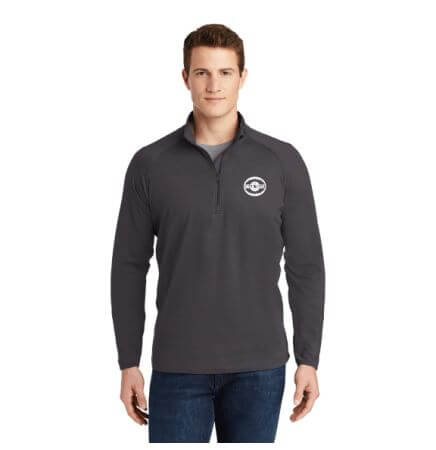 Stretch 1/2-Zip Pullover Sweatshirt - Sport-Tek® Mens Sport-Wick® 