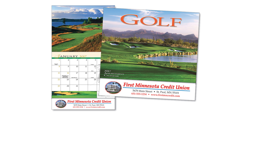 Golf Appointment Calendar