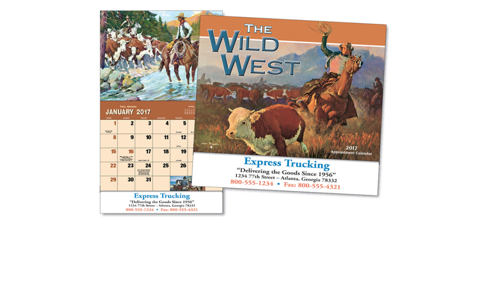 Art of the West Appointment Calendar