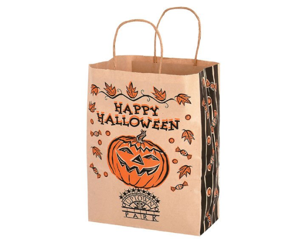 Halloween Natural Kraft Shopper Bag