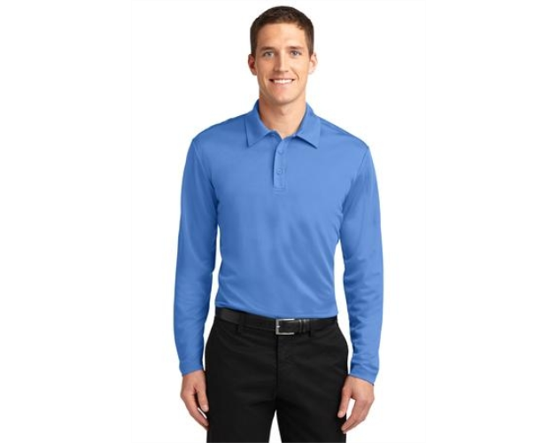 Port Authority® Silk Touch® Performance Long Sleeve Polo Shirt