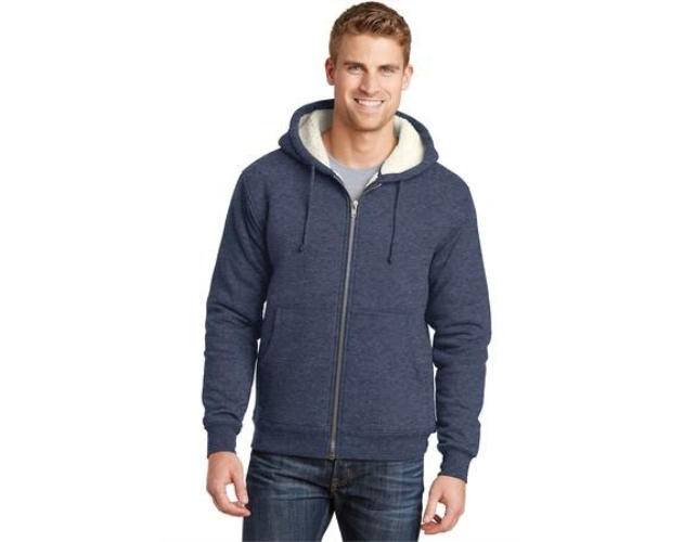 Cornerstone® Heavyweight Sherpa-Lined Hooded Fleece Jacket