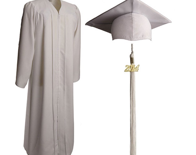 Matte Fabric - Graduation Cap & Gown - Adult/Teen Sizes