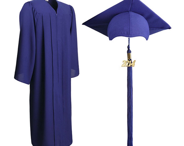 Full fit-Matte Fabric - Graduation Cap & Gown -Adult/Teen Sizes