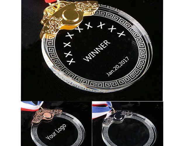 Customized Crystal Medal Sports Awards