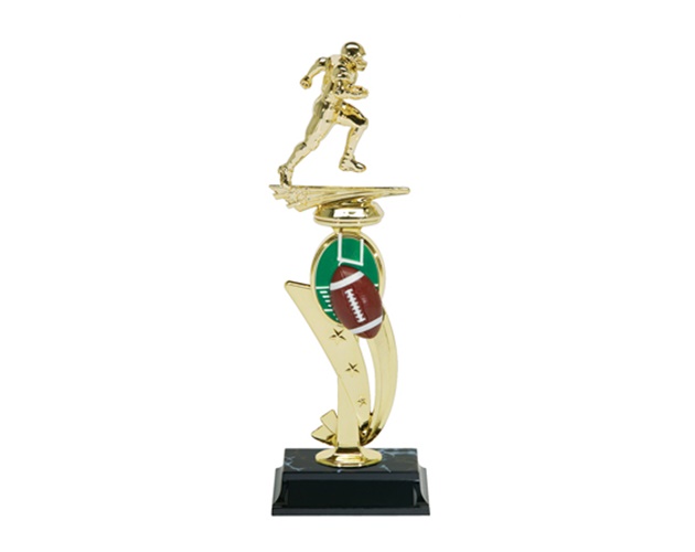 Football - Color Scene Participation Trophies 13" Tall