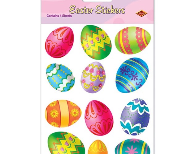 Easter Egg Stickers #50044