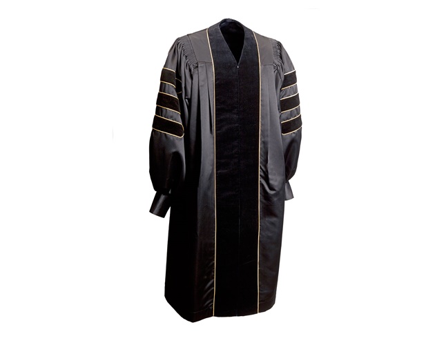 Doctoral Graduation Gown - Deluxe (Standard) - Dull Shine Fabric