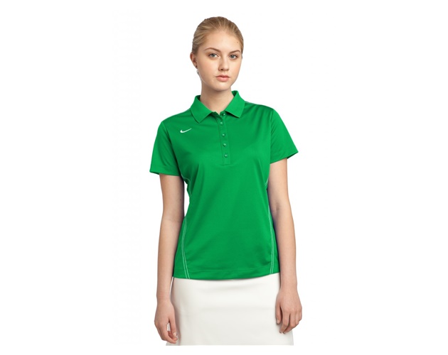 Nike Golf Ladies' Dri-Fit Sport Swoosh Pique Polo Shirt