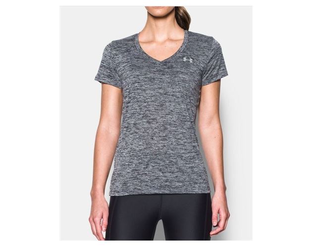 Under Armour® UA Women's Tech™ Short Sleeve V-Neck Twist T-Shirt