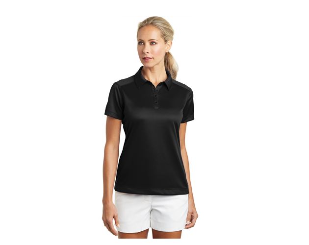 Ladies Nike Golf Dri-Fit Pebble Texture Polo Shirt