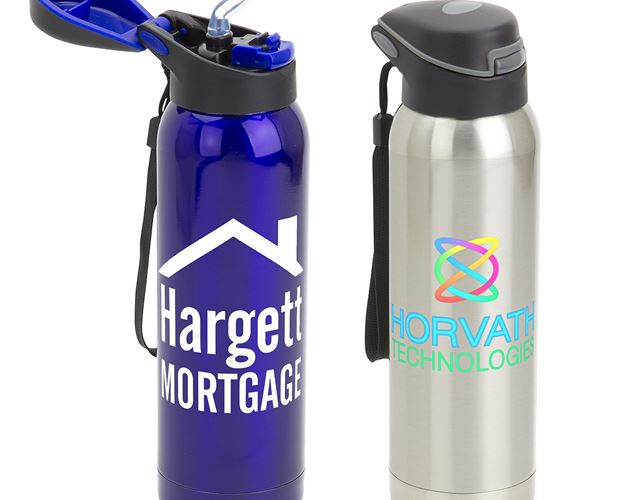 Stratford 17 oz Pop-Top Vacuum Insulated Stainless Steel Bottle
