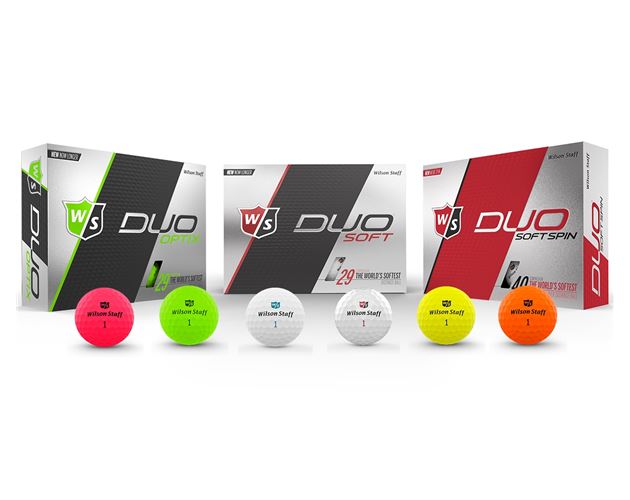 Wilson® Duo Soft or Duo Soft Optix Golf Balls (2018)