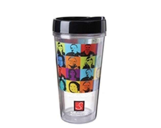 16 Oz. Full-Color on Clear Travel Tumbler - Made in the USA