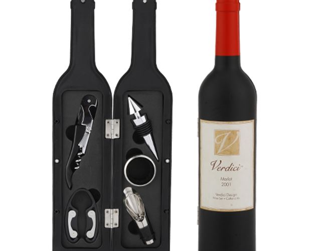 Wine Bottle Gift Set