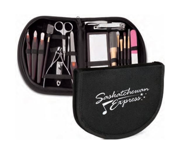 Ladies' Bagsfirst® Travel Kit w/Make-Up Brush & Manicure Set