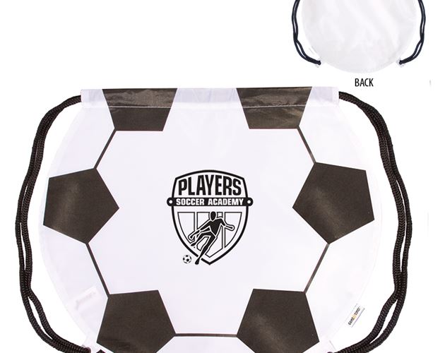 GameTime!® Soccer Ball Drawstring Backpack