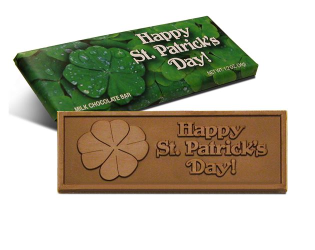 St Patrick's Day Chocolate Bar