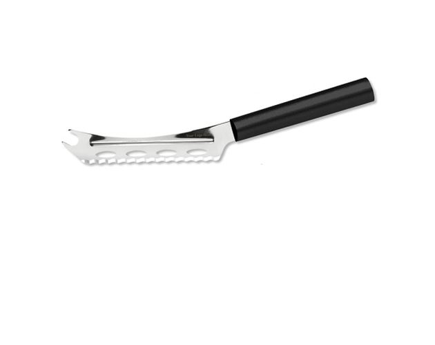 Cheese Knife w/ Black Stainless Steel Resin Handle