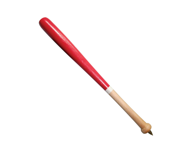 Giant Red Baseball Bat Pen