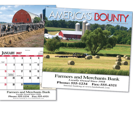 America's Bounty Appointment Calendar