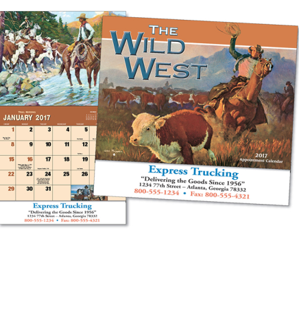 Art of the West Appointment Calendar