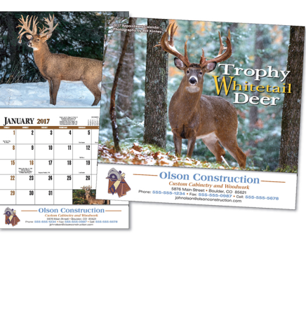 Trophy Whitetail Deer Appointment Calendar