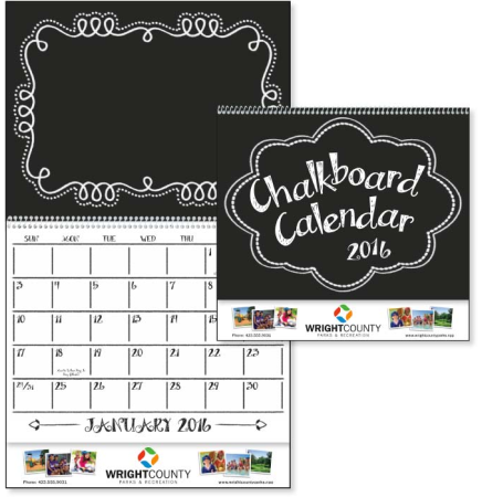 Chalkboard Calendar