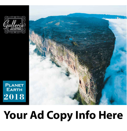 Planet Earth Wall Calendar