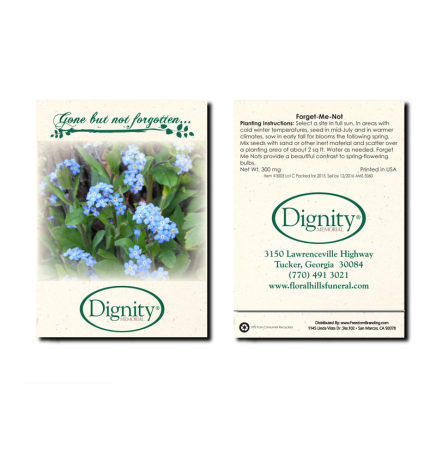 Forget-Me-Not Seed Packet