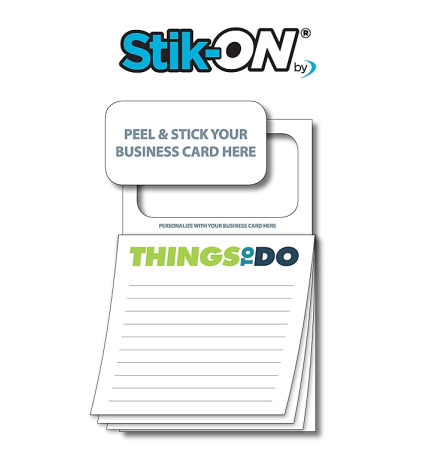 Magnetic Brand-It Sticky Pad - Things To Do