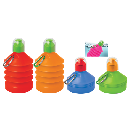 16 Oz Collapsible Water Bottle With Caribeener