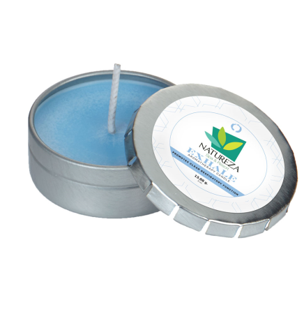 Aromatherapy Candle in Small Push Tin