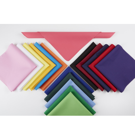 Solid Color Bandanna - Micro Polyester