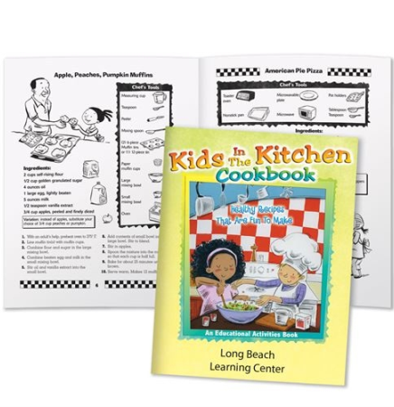 Kids in the Kitchen Cookbook: Healthy Recipes That Are Fun to Make Activity Book