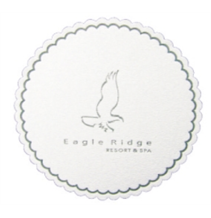 4" Multi-Ply Cellulose Round or Square Coasters w/ Wax Backing