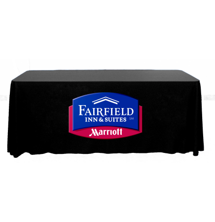 8' Throw Table Cover - Full Color