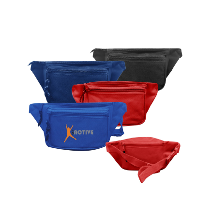 Deluxe 3 Pockets Fanny Pack