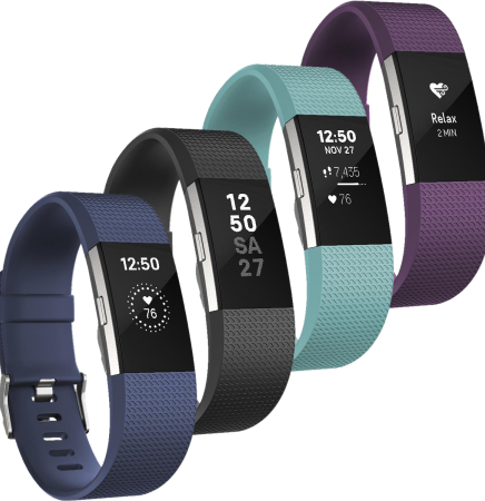 Fitbit Charge 2 Heart Rate + Fitness Wristband