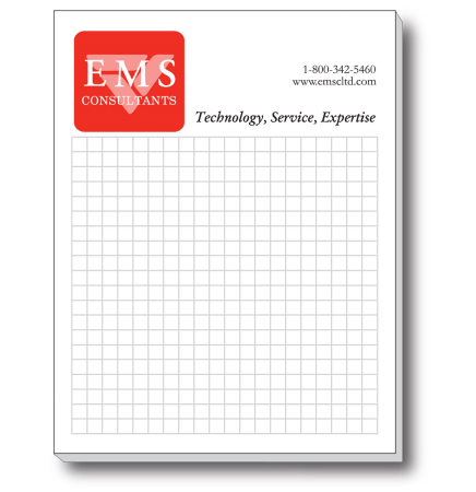 4.25" x 5.5" 50-Sheet Notepad