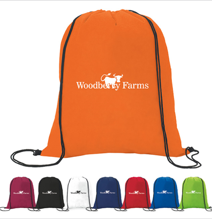GoodValue® Non-Woven Drawstring Backpack