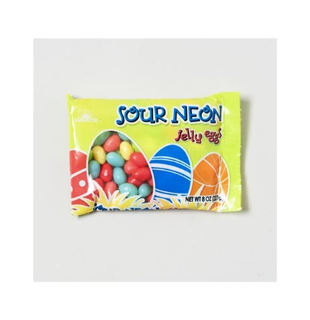 Easter Candy Sunrise Sour Neon Jelly Eggs