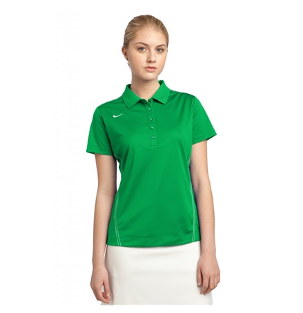 Nike Golf Ladies' Dri-Fit Sport Swoosh Pique Polo Shirt