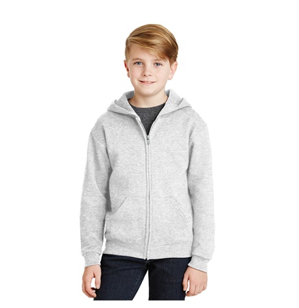 Jerzees® Youth Nublend® Full Zip Hooded Sweatshirt
