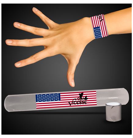 Patriotic Slap Bracelets